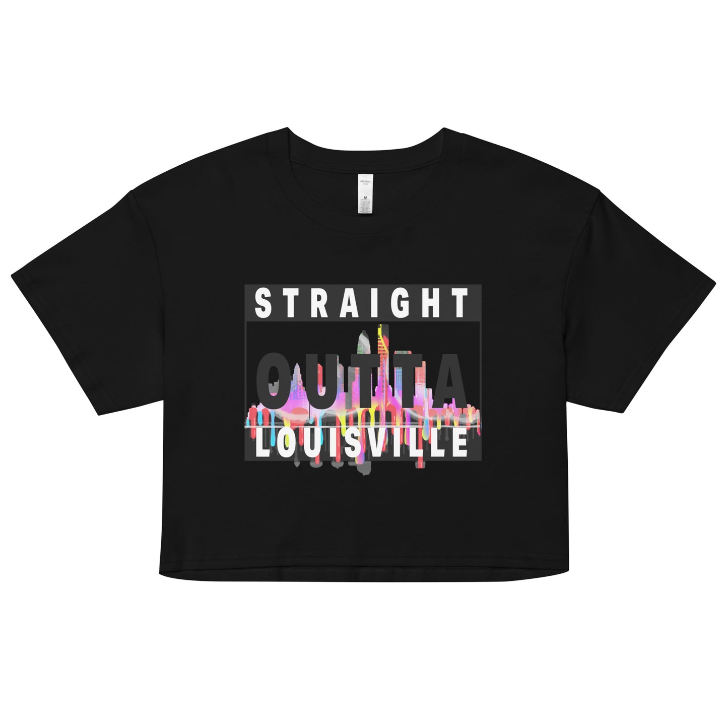 Sla straight out of Louisville Women’s crop top