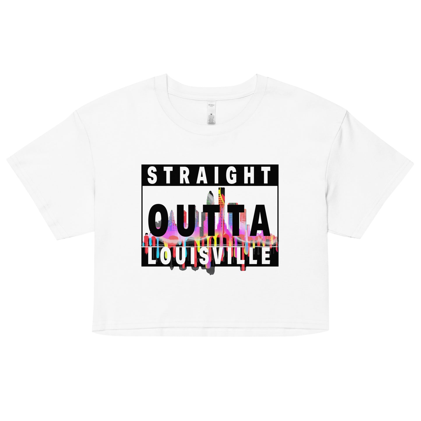 Sla straight out of Louisville Women’s crop top