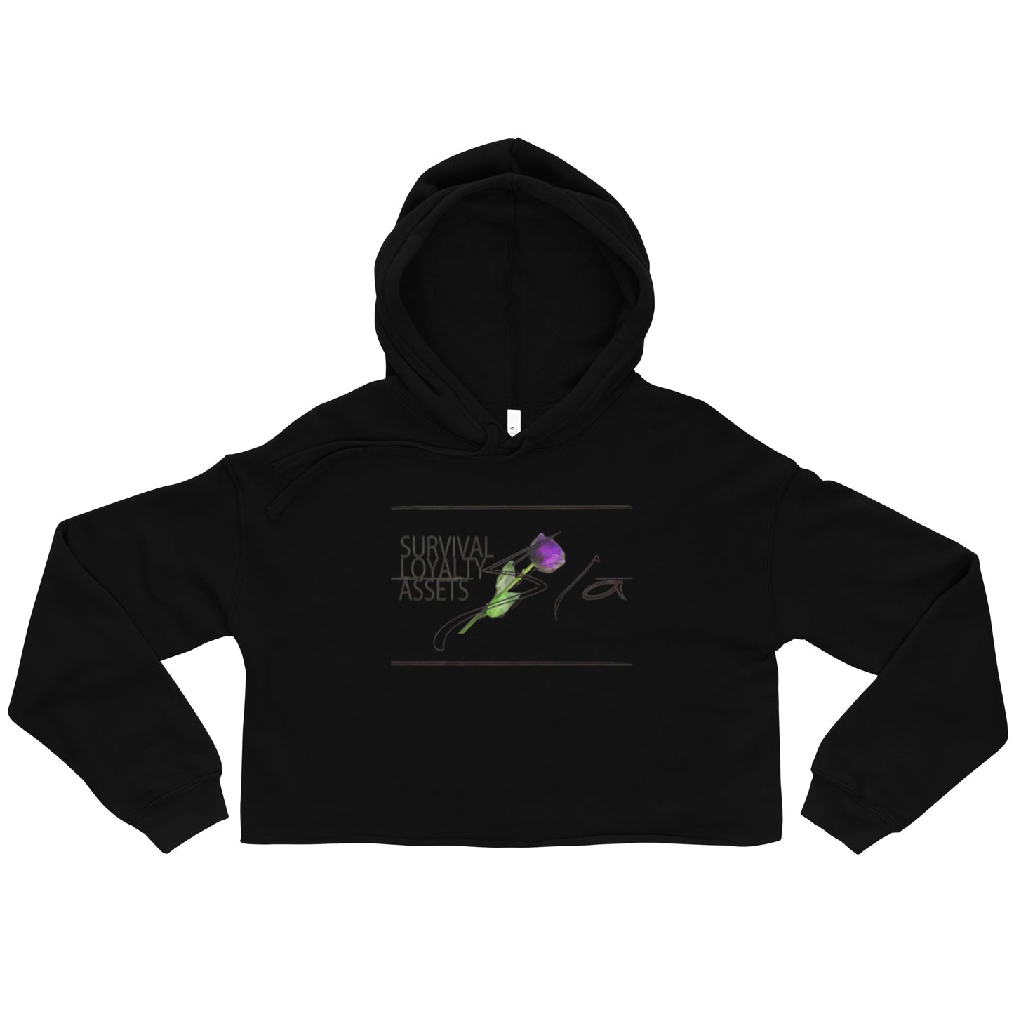 Slā Survival Loyalty Assets Crop Hoodie