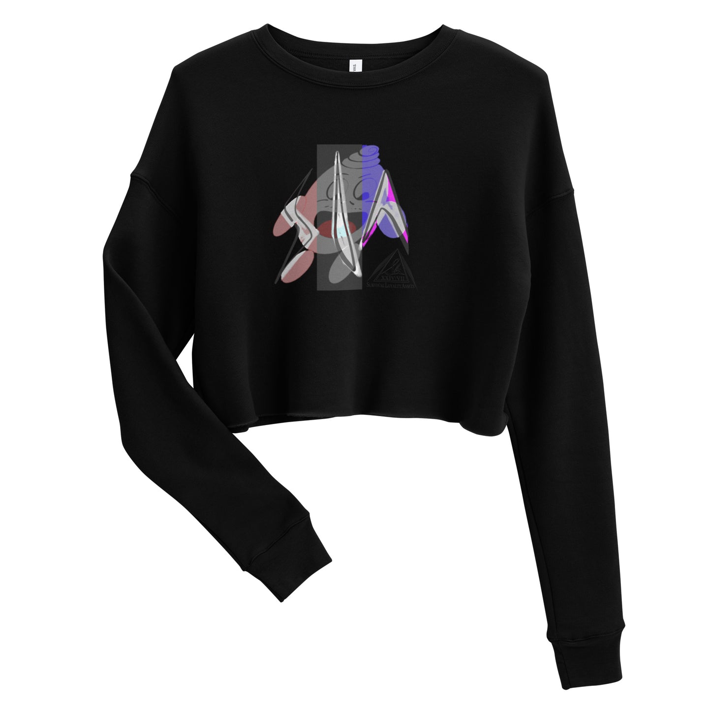 Survival Loyalty Assets Crop Sweatshirt