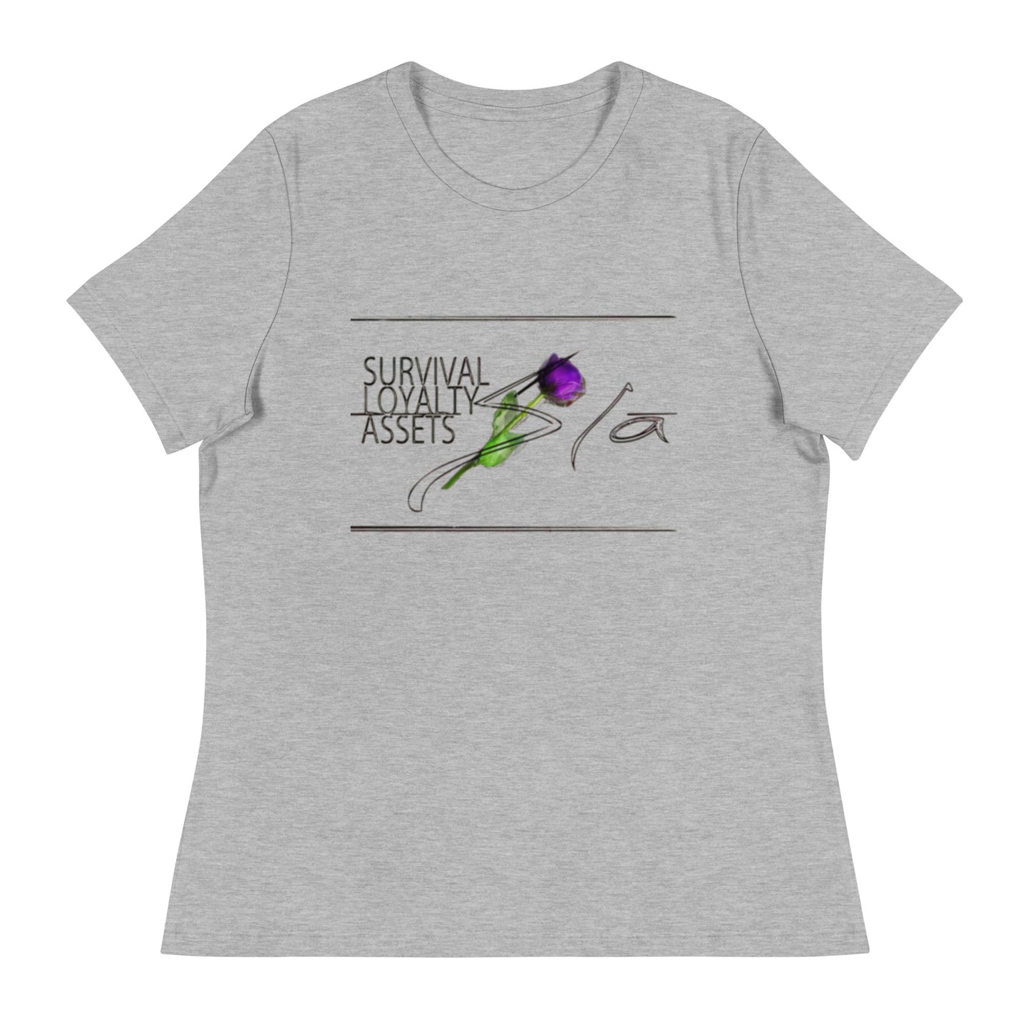 Slā Rose Women's Relaxed T-Shirt