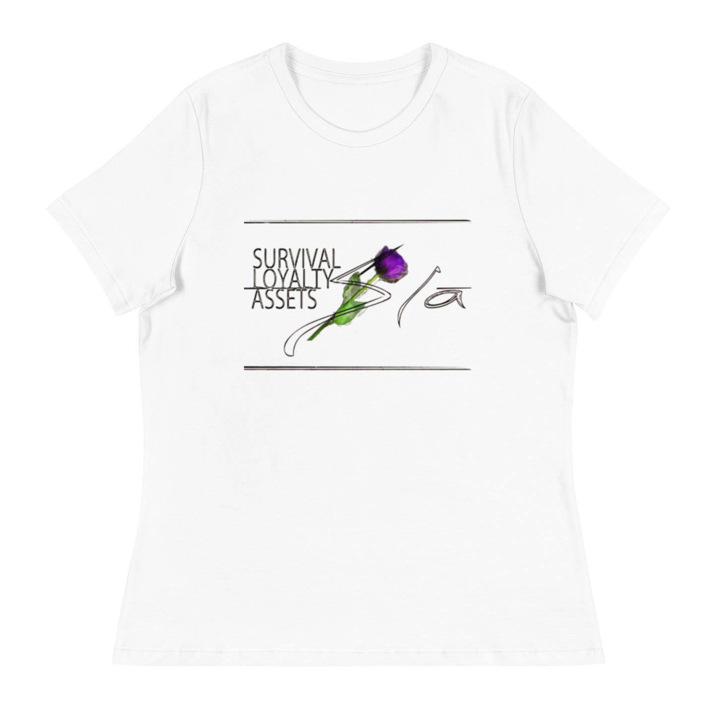 Slā Rose Women's Relaxed T-Shirt